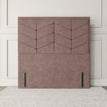 Lancaster Floor Standing Headboard - Mauve Naples