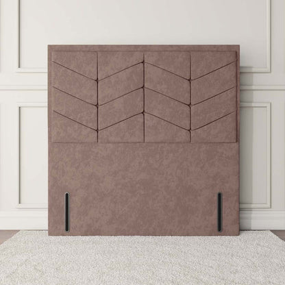 Lancaster Floor Standing Headboard - Mauve Naples
