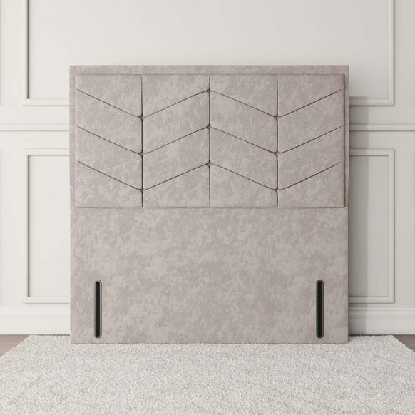 Lancaster Floor Standing Headboard - Seal Grey Naples