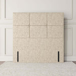 Lima Floor Standing Headboard - Cream Chenille
