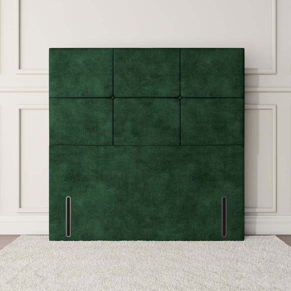 Lima Floor Standing Headboard - Emerald Coniston