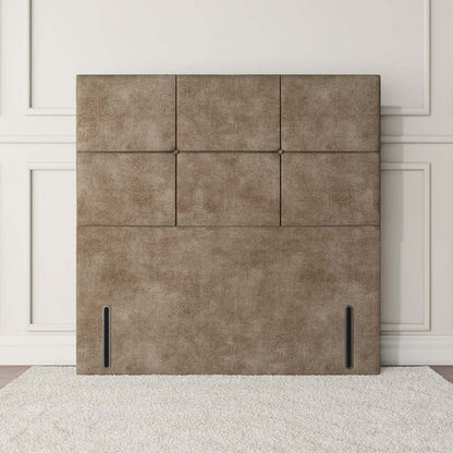 Lima Floor Standing Headboard - Mink Coniston