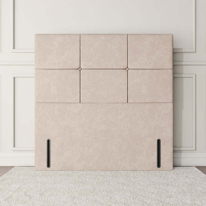 Lima Floor Standing Headboard - Cream Naples