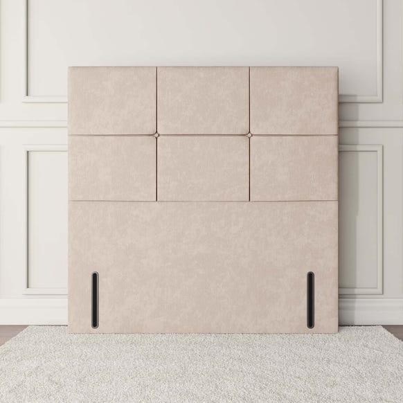 Lima Floor Standing Headboard - Cream Naples