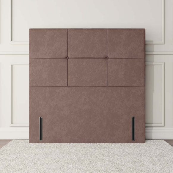 Lima Floor Standing Headboard - Mauve Naples