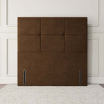Lima Floor Standing Headboard - Mocca Plush Velvet