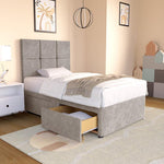 Lima Kids Divan Bed - Seal Grey Naples