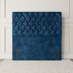 Moscow Floor Standing Headboard - Blue Coniston