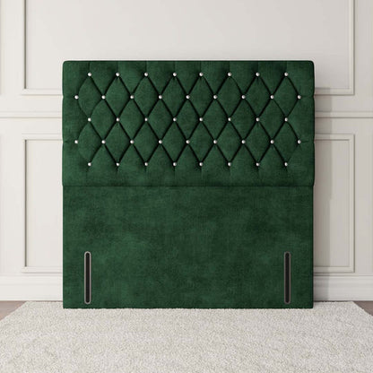 Moscow Floor Standing Headboard - Emerald Coniston