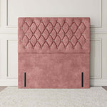 Moscow Floor Standing Headboard - Pink Coniston