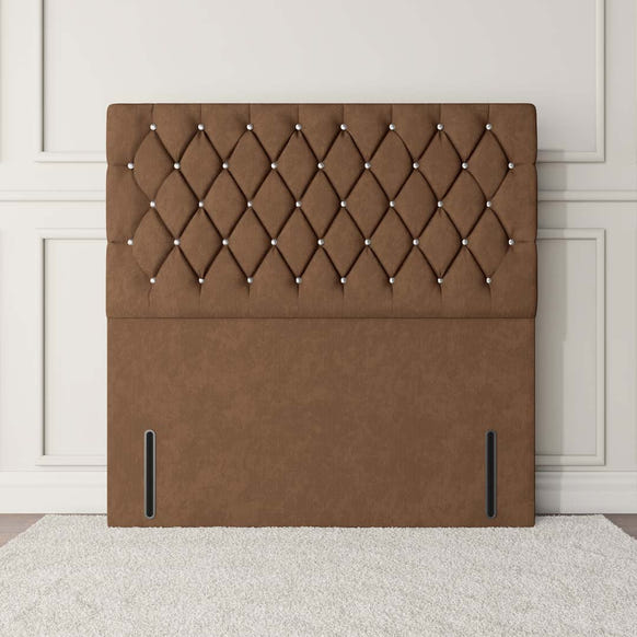 Moscow Floor Standing Headboard - Mink Naples