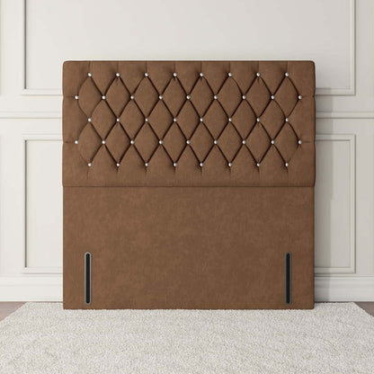 Moscow Floor Standing Headboard - Mink Naples