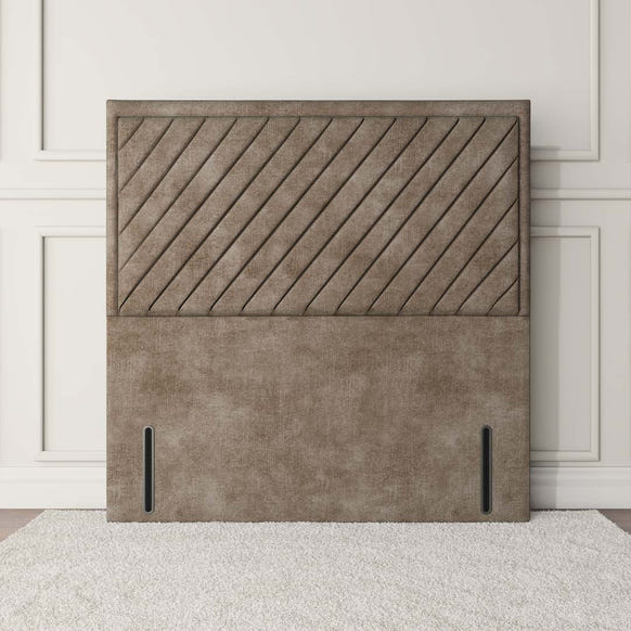 Oxford Floor Standing Headboard - Mink Coniston