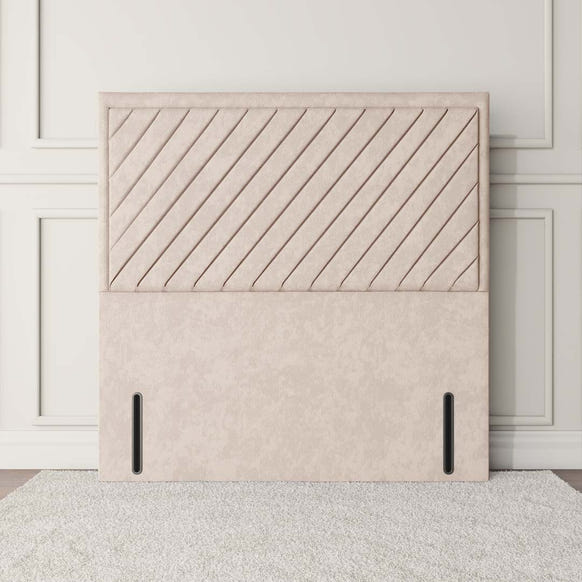 Oxford Floor Standing Headboard - Cream Naples