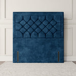 Panama Floor Standing Headboard - Blue Coniston