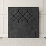 Panama Floor Standing Headboard - Charcoal Coniston