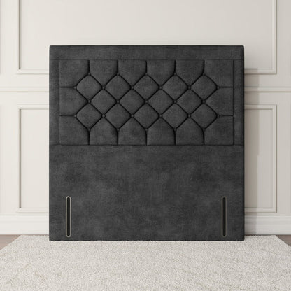Panama Floor Standing Headboard - Charcoal Coniston