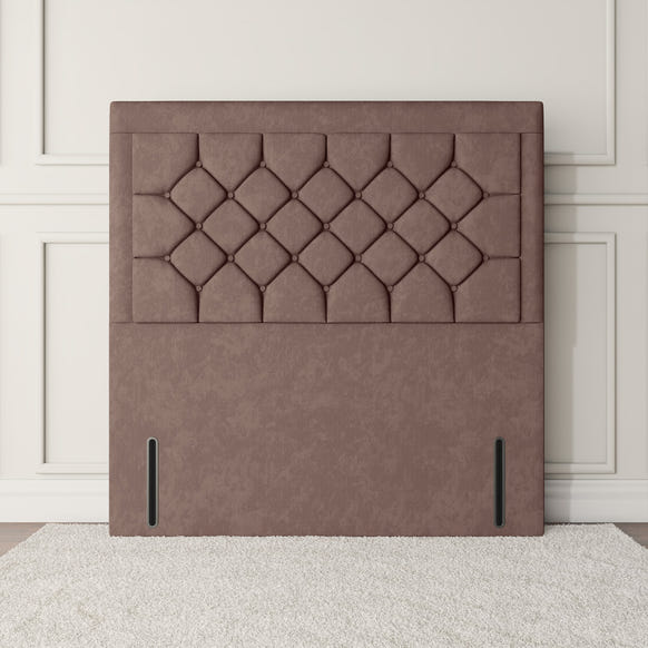 Panama Floor Standing Headboard - Mauve Naples