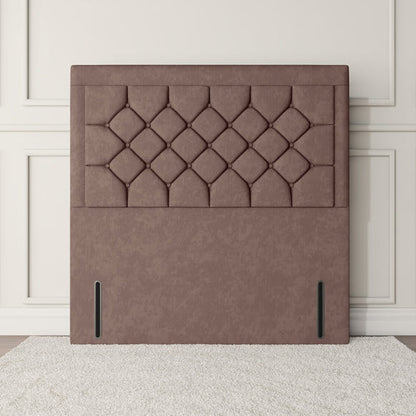 Panama Floor Standing Headboard - Mauve Naples