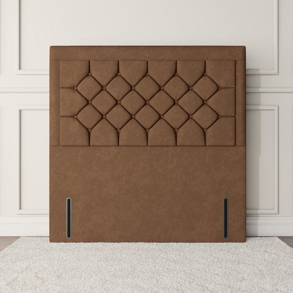 Panama Floor Standing Headboard - Mink Naples