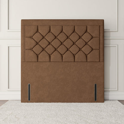 Panama Floor Standing Headboard - Mink Naples