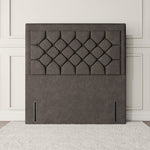 Panama Floor Standing Headboard - Slate Grey Naples