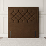 Panama Floor Standing Headboard - Mocca Plush Velvet