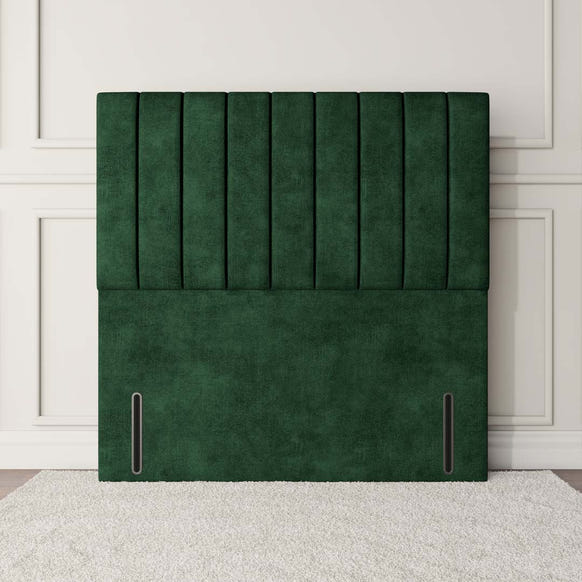 Prague Floor Standing Headboard - Emerald Coniston