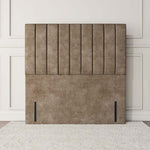 Prague Floor Standing Headboard - Blue Coniston