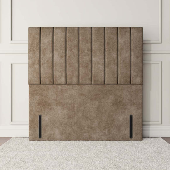 Prague Floor Standing Headboard - Blue Coniston