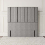 Prague Floor Standing Headboard - Silver Linoso