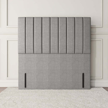 Prague Floor Standing Headboard - Silver Linoso