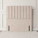 Prague Floor Standing Headboard - Cream Naples