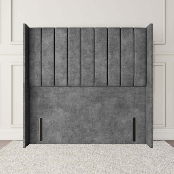Prague Wingback Floor Standing Headboard - Armour Coniston