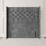 Paris Wingback Floor Standing Headboard - Armour Coniston