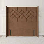 Paris Wingback Floor Standing Headboard - Mink Naples