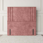 Rome Floor Standing Headboard - Pink Coniston
