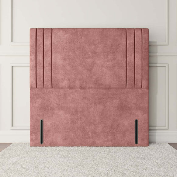 Rome Floor Standing Headboard - Pink Coniston