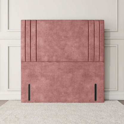 Rome Floor Standing Headboard - Pink Coniston