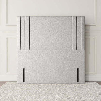 Rome Floor Standing Headboard - Silver Linoso