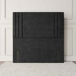 Rome Floor Standing Headboard - Black Naples