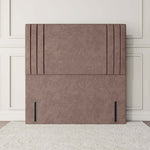 Rome Floor Standing Headboard - Mauve Naples
