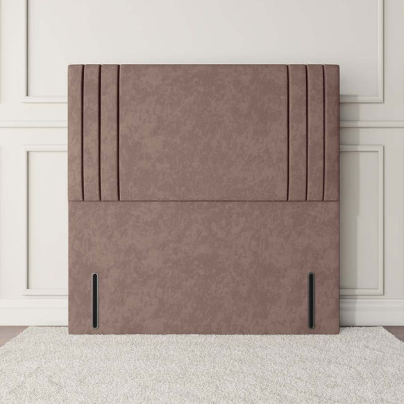 Rome Floor Standing Headboard - Mauve Naples