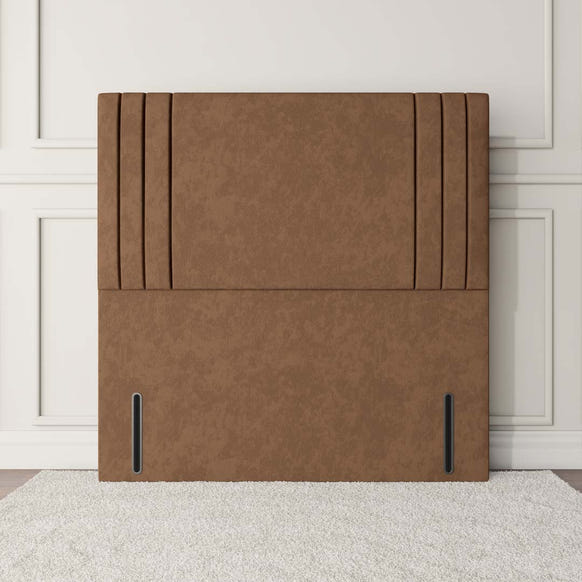 Rome Floor Standing Headboard - Mink Naples