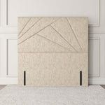 San Diego Floor Standing Headboard - Cream Chenille