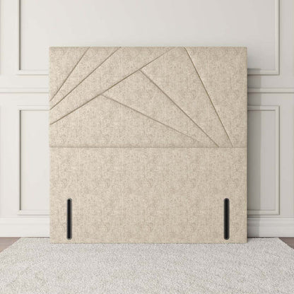 San Diego Floor Standing Headboard - Cream Chenille