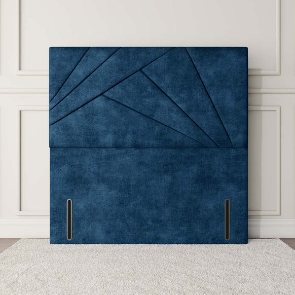 San Diego Floor Standing Headboard - Blue Coniston