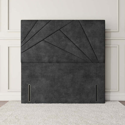 San Diego Floor Standing Headboard - Charcoal Coniston