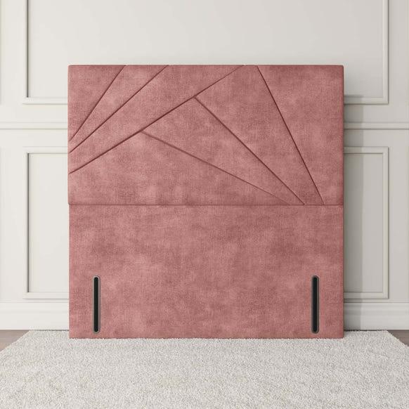 San Diego Floor Standing Headboard - Pink Coniston