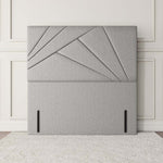 San Diego Floor Standing Headboard - Silver Linoso
